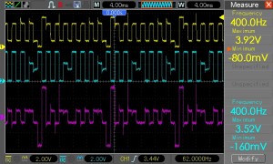 oscilloscope waveform