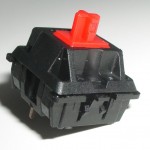 A Cherry MX switch. Photo courtesy of Deskthority wiki